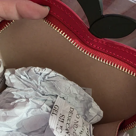 NWT Kate Spade Red I Heart NY Crossbody Bag - Picture 4 of 7